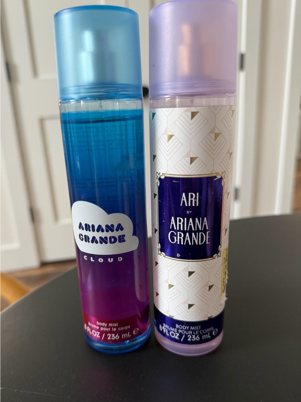 Ariana Grande Body Mist Duo in Blue and Purple